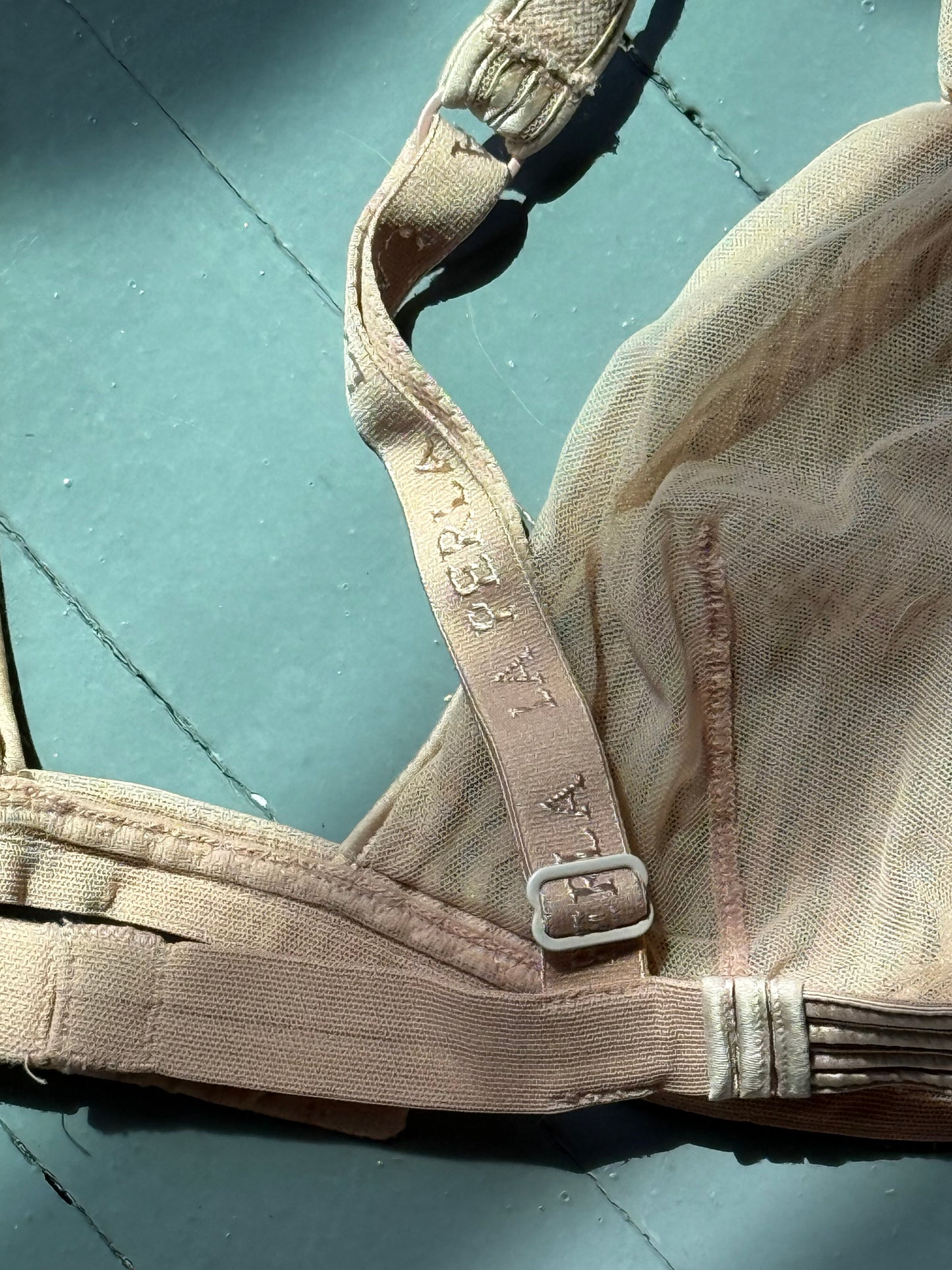 Vintage La Perla Ribbed Lingerie Set