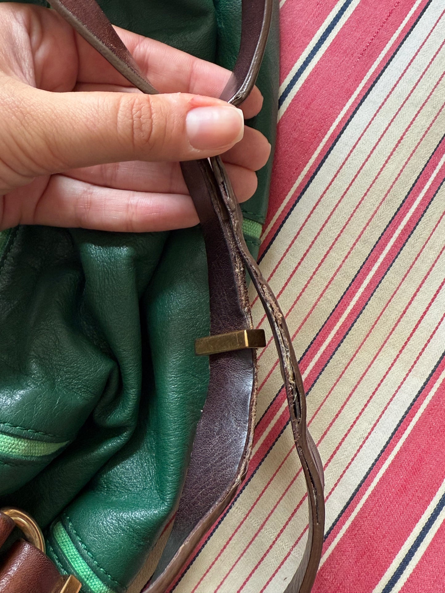 Vintage Marc Jacobs Green Shoulder Bag