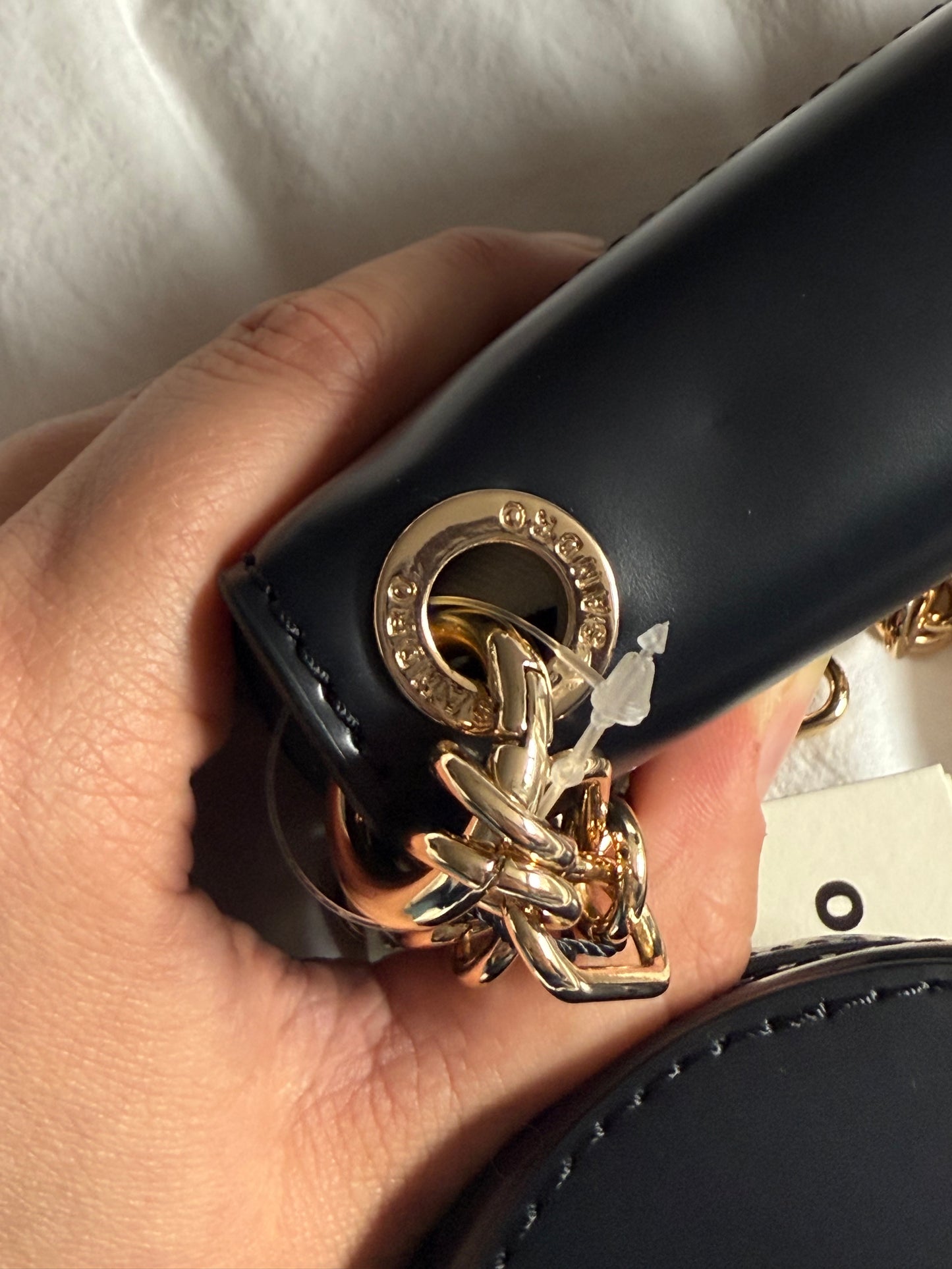 Sandro City Leather Shoulder Bag