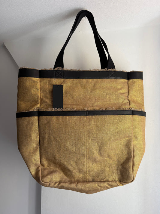 Donna Karen Canvas Tote Bag