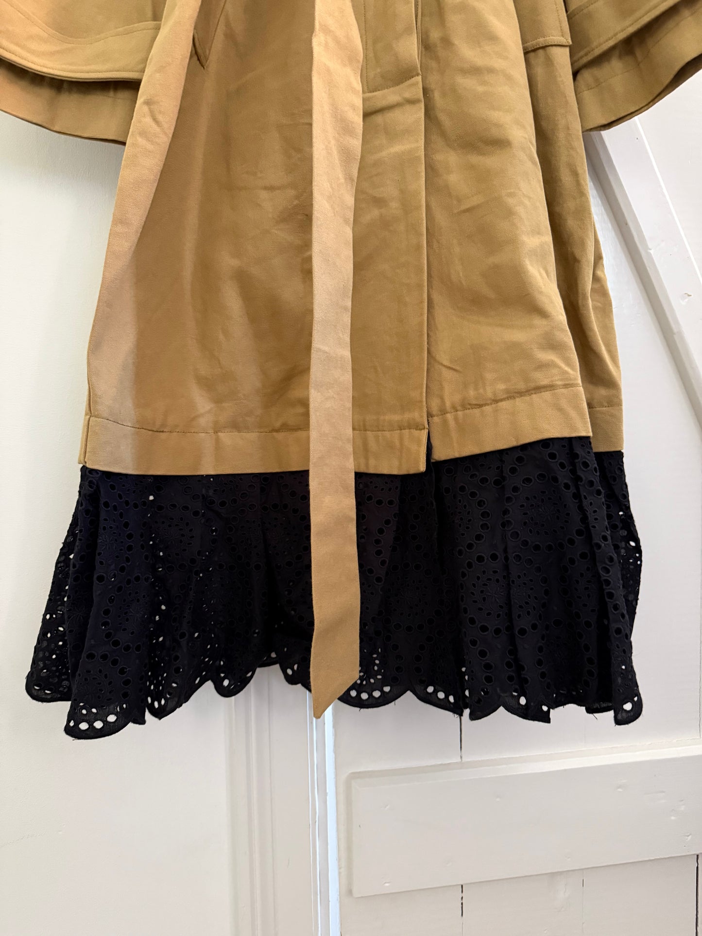 Sea New York Trenchcoat with Lace Details