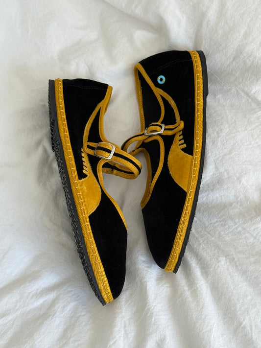 PIEDATERRE Mary Jane Dolfin Ballerina