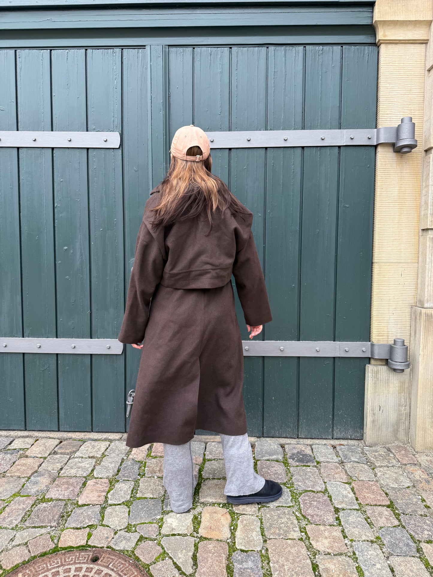 Gestuz Brown 2 Pieces Trenchcoat