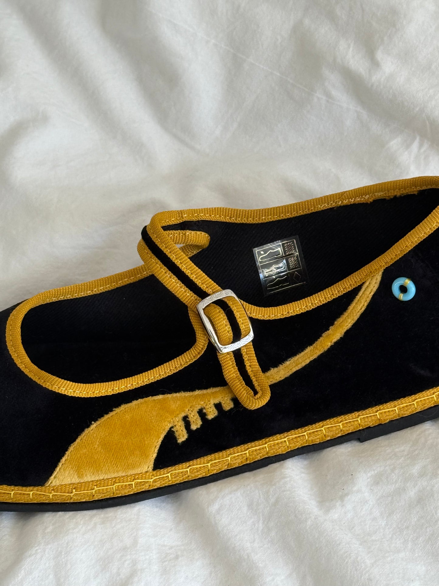 PIEDATERRE Mary Jane Dolfin Ballerina