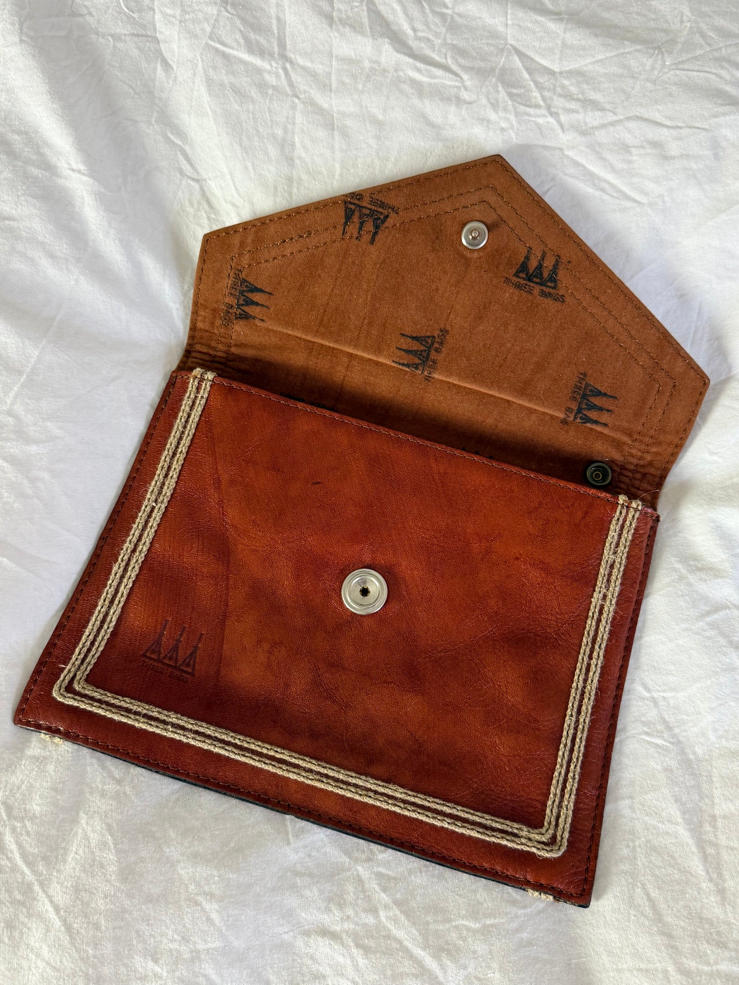 Vintage Leather Clutch