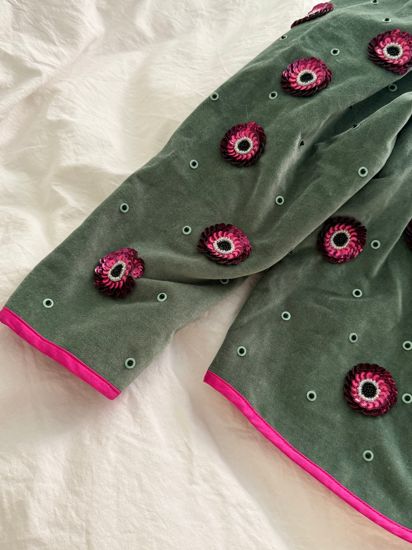 Caro Edition Velvet Sequins Jacket