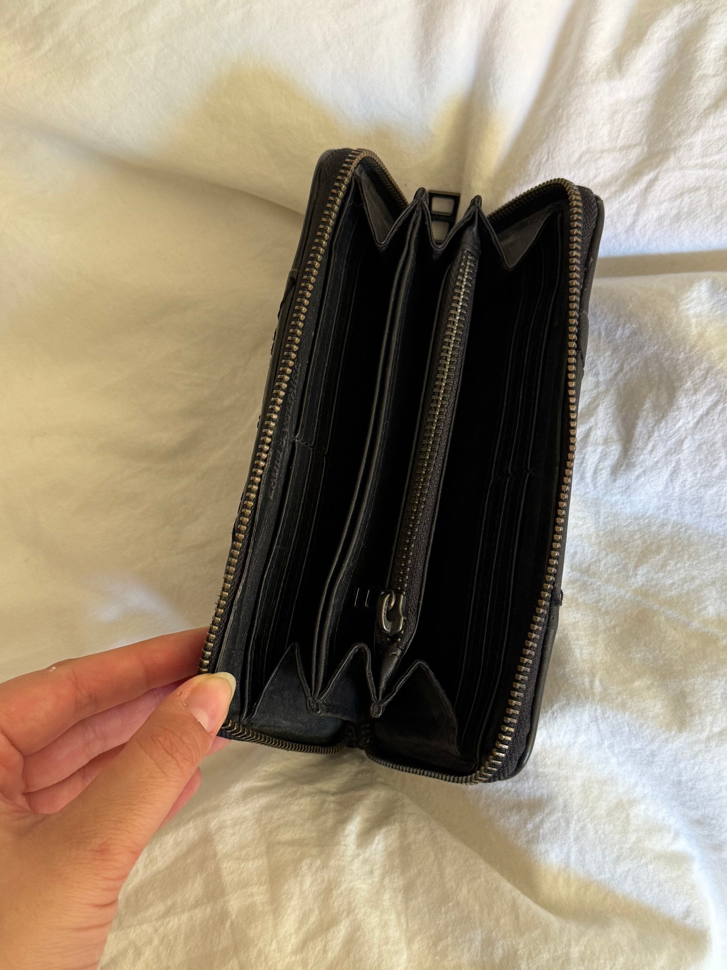Zadig&Voltaire Black Leather Wallet