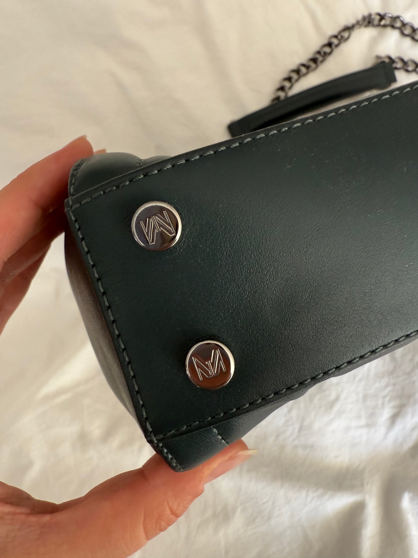 Marcell Von Berlin Teal Crossbody/Shoulder Bag