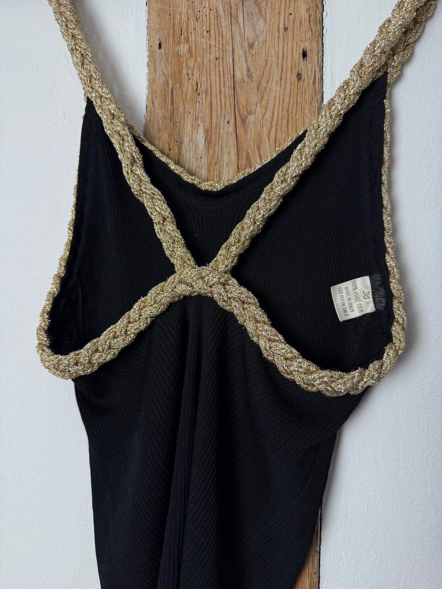 Yves Saint Laurent Late 70s/Early 80s Top with Shimmering Details