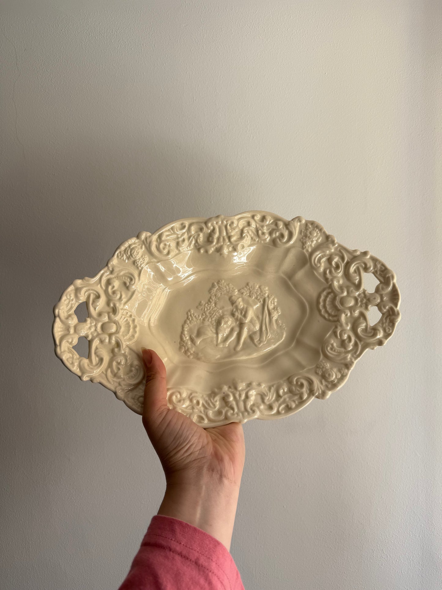 Vintage 1930-1940 Swedish Ceramic Serving Platter