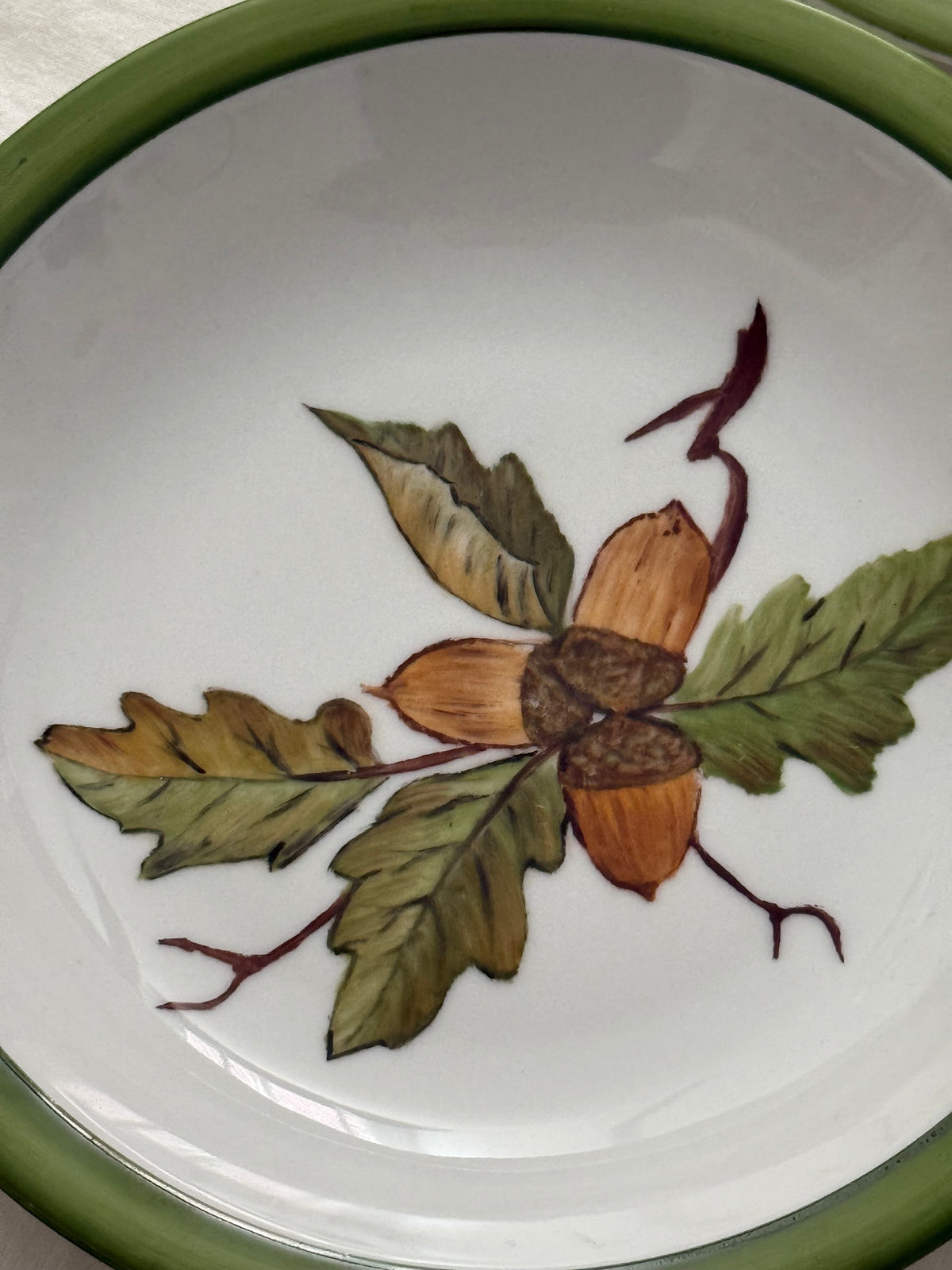 Vintage Winterling Bavaria Botanical Plates Set of 4