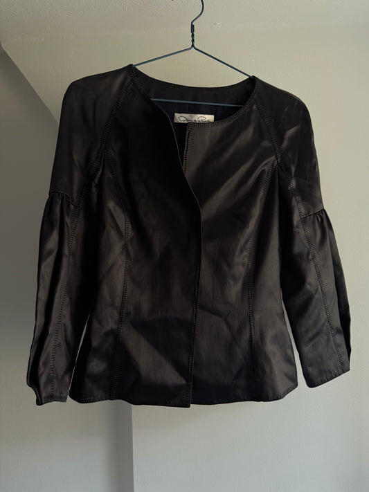 Oscar de la Renta Silk Jacket