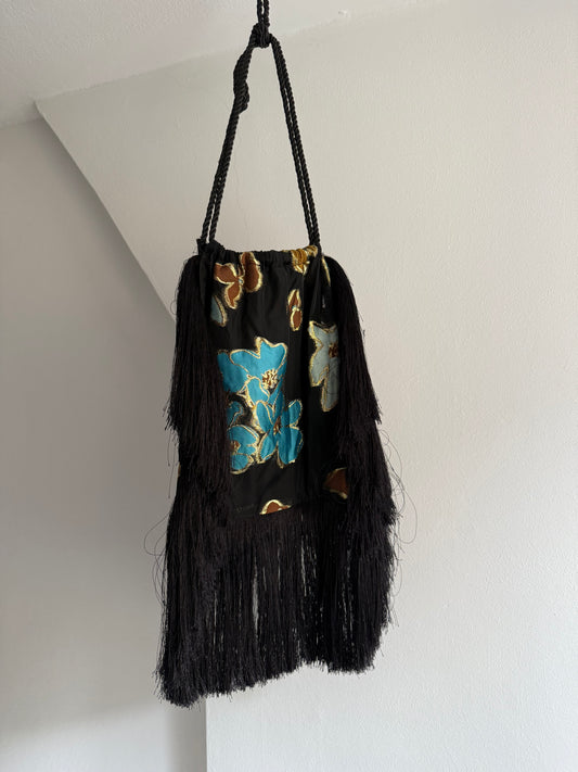 Stine Goya Flower and Fringe Bag