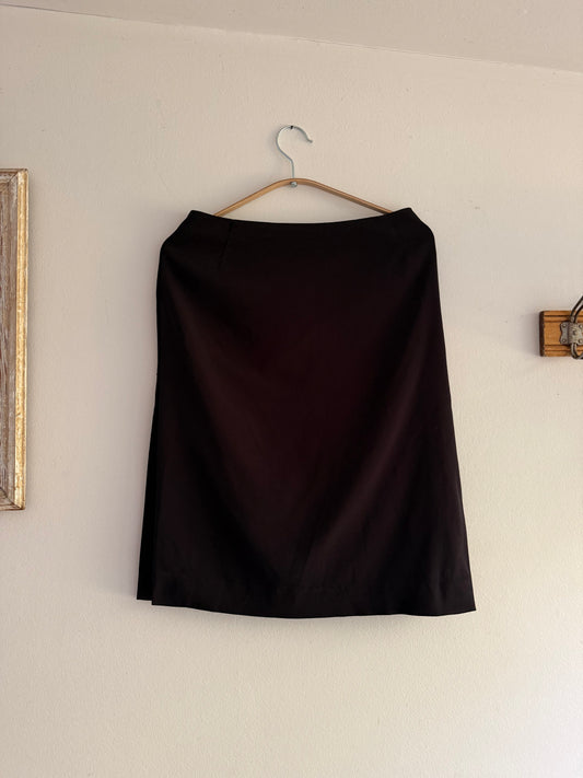 Vintage Prada Skirt with High Slit in Both Sides