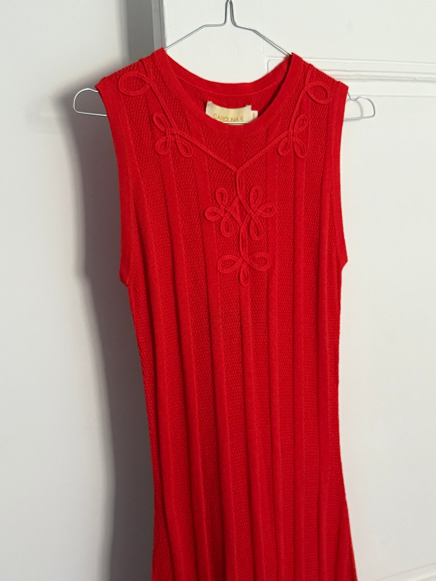 Carolina K x Helena C Red Lima Dress