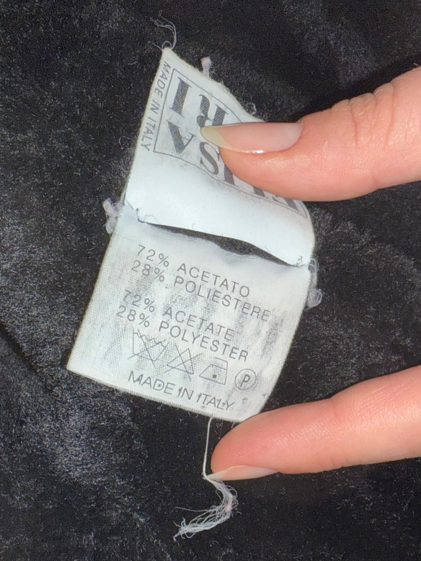 Rare Vintage Elisa Sori Quilted Coat with Soft Faux Shearling