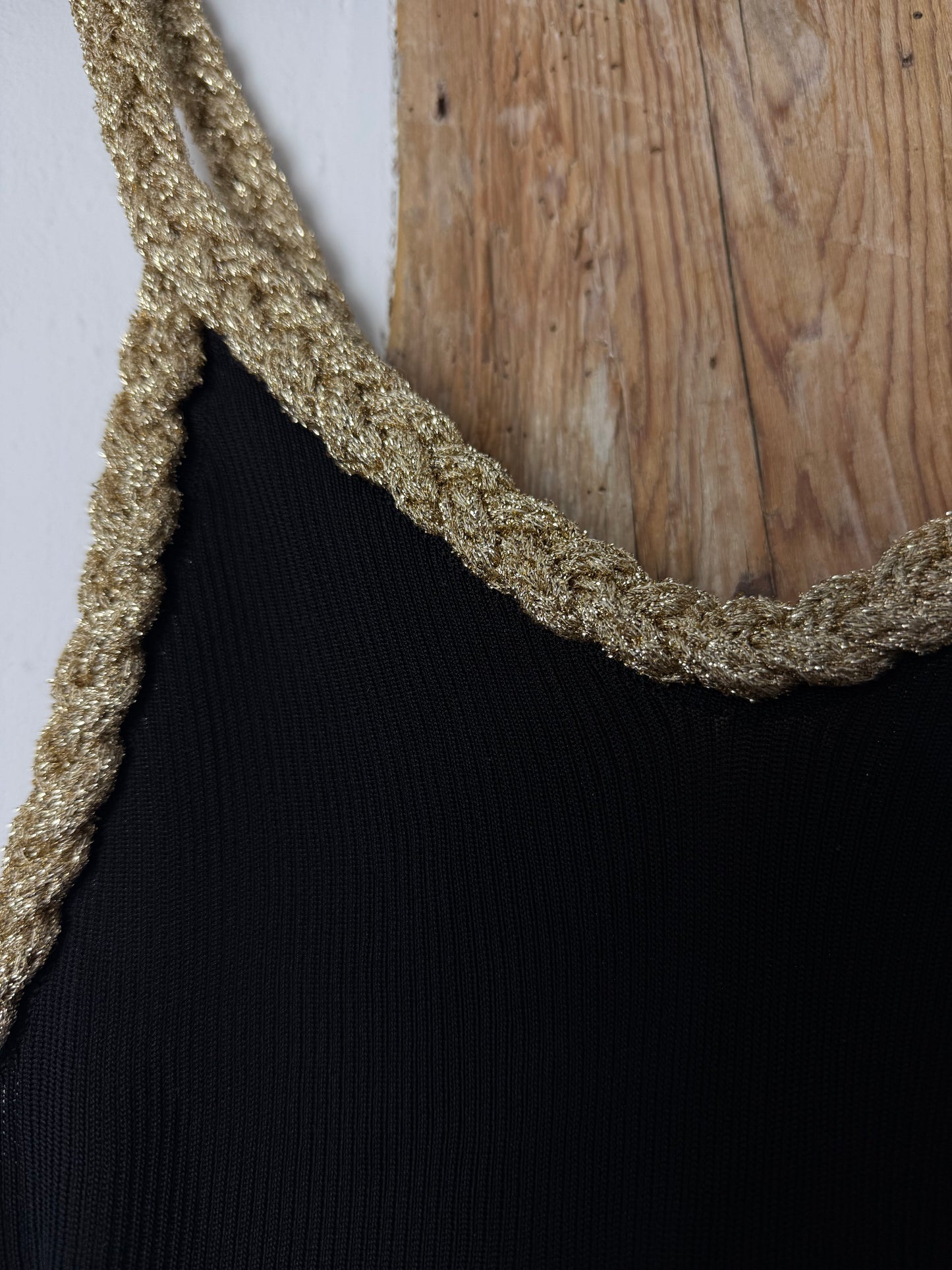 Yves Saint Laurent Late 70s/Early 80s Top with Shimmering Details