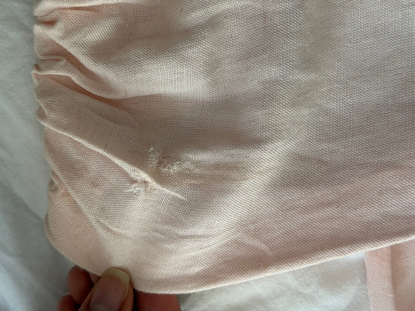 Helmstedt Pink Embroidered Linen-Blend Maxi Dress
