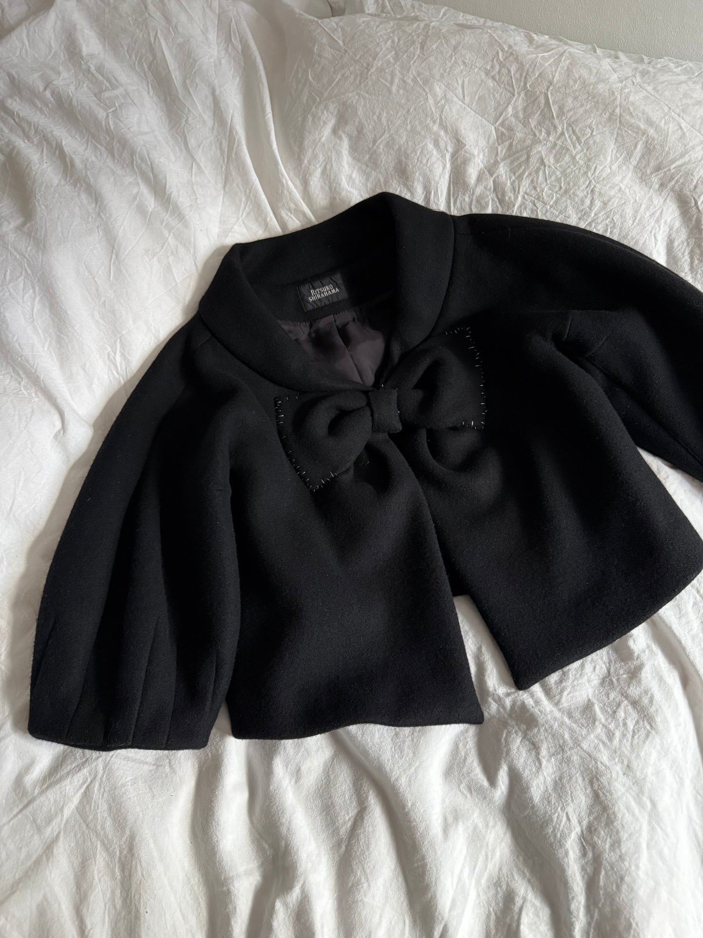 Vintage Ritsuko Shirahama Wool Blazer