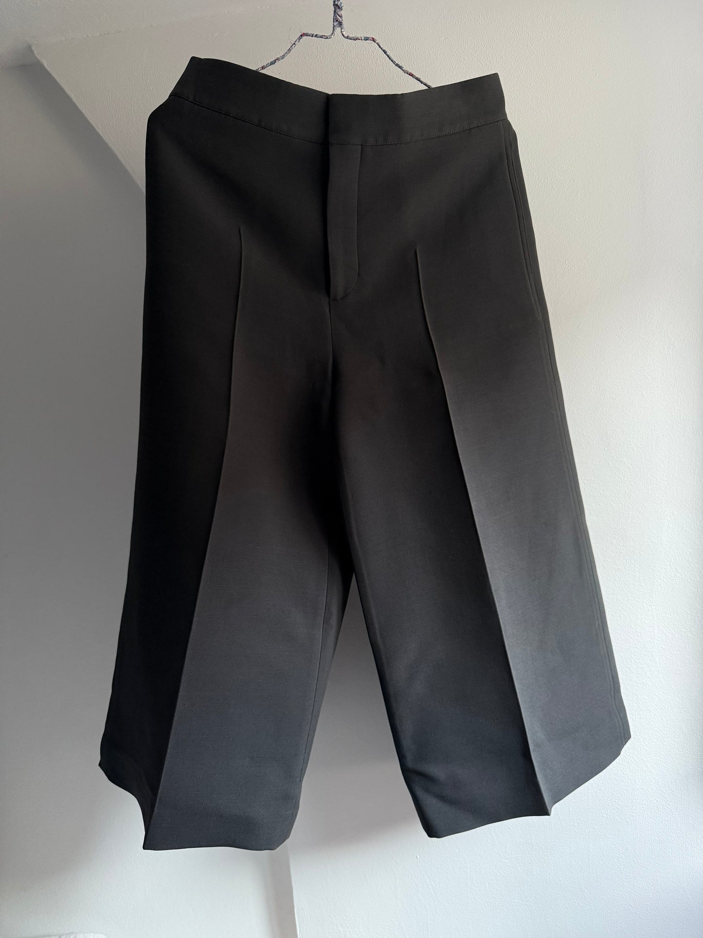 Christian Dior 2010s Dark Grey Culotte Trousers