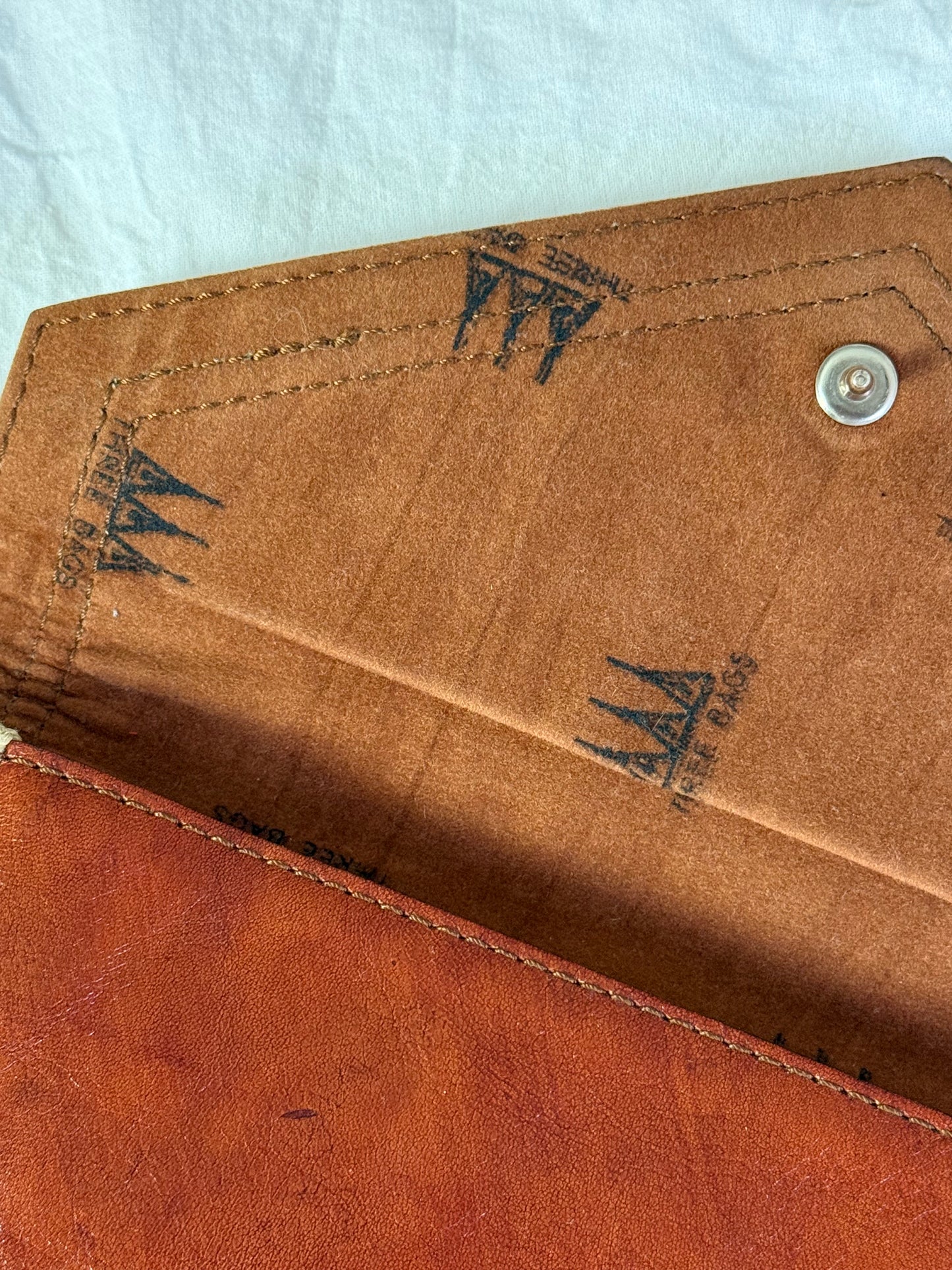 Vintage Leather Clutch