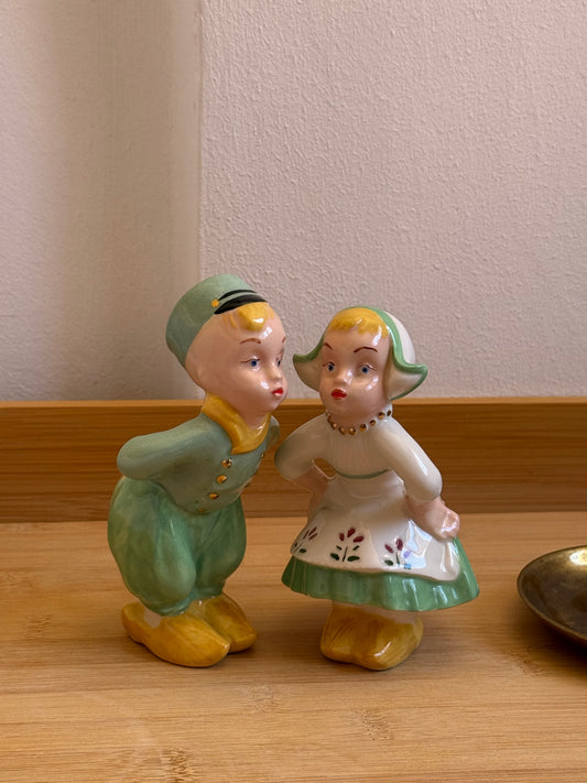 Vintage Couple Porcelain Figurines