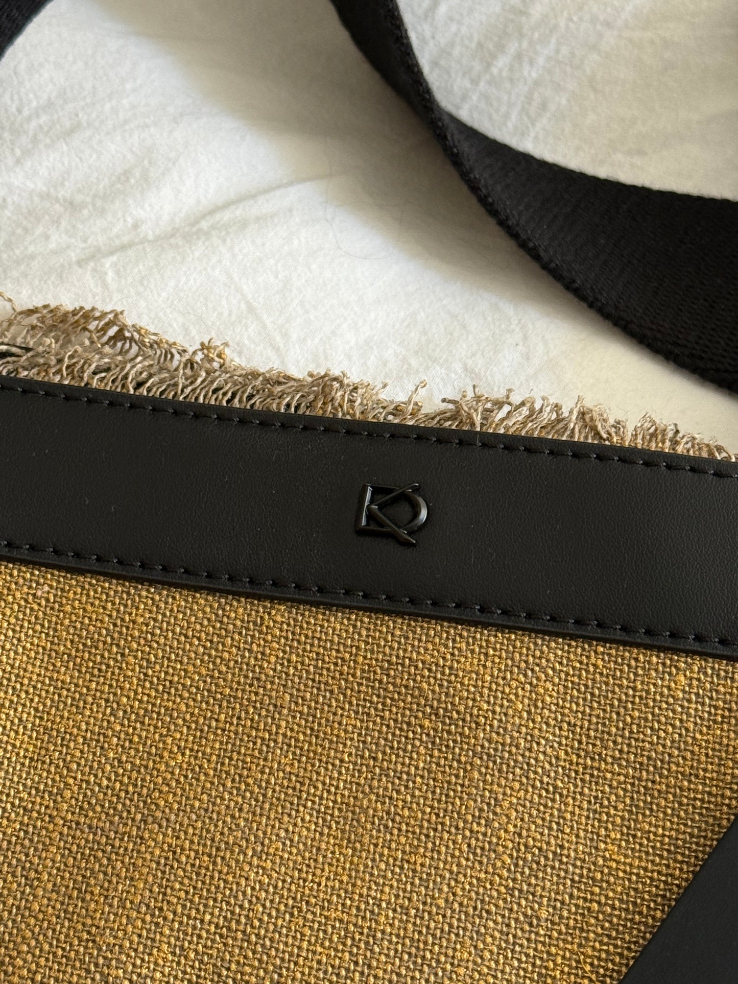 Donna Karen Canvas Tote Bag