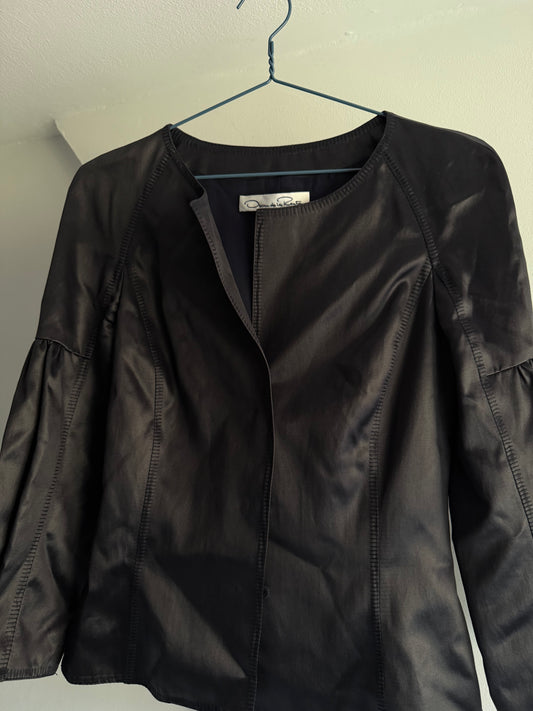 Oscar de la Renta Silk Jacket