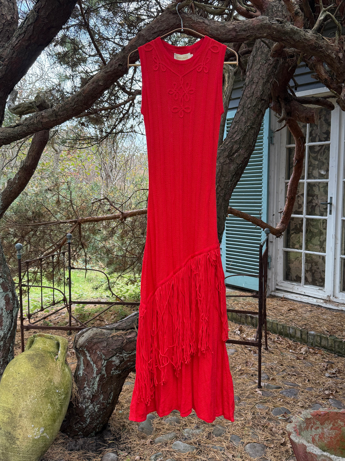 Carolina K x Helena C Red Lima Dress