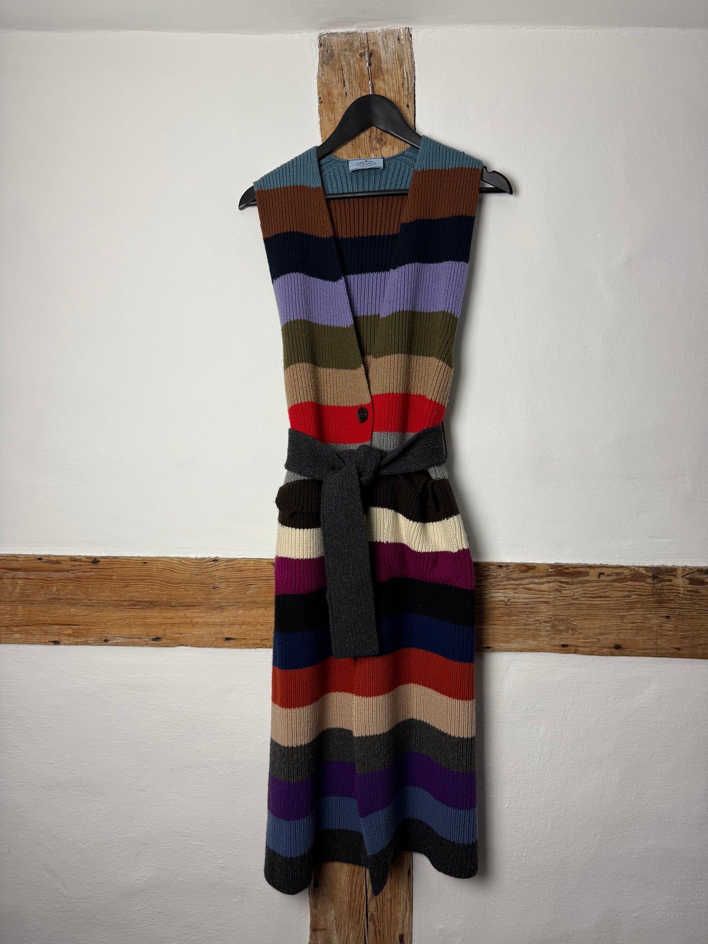 Vintage Sleeveless Prada Cardigan