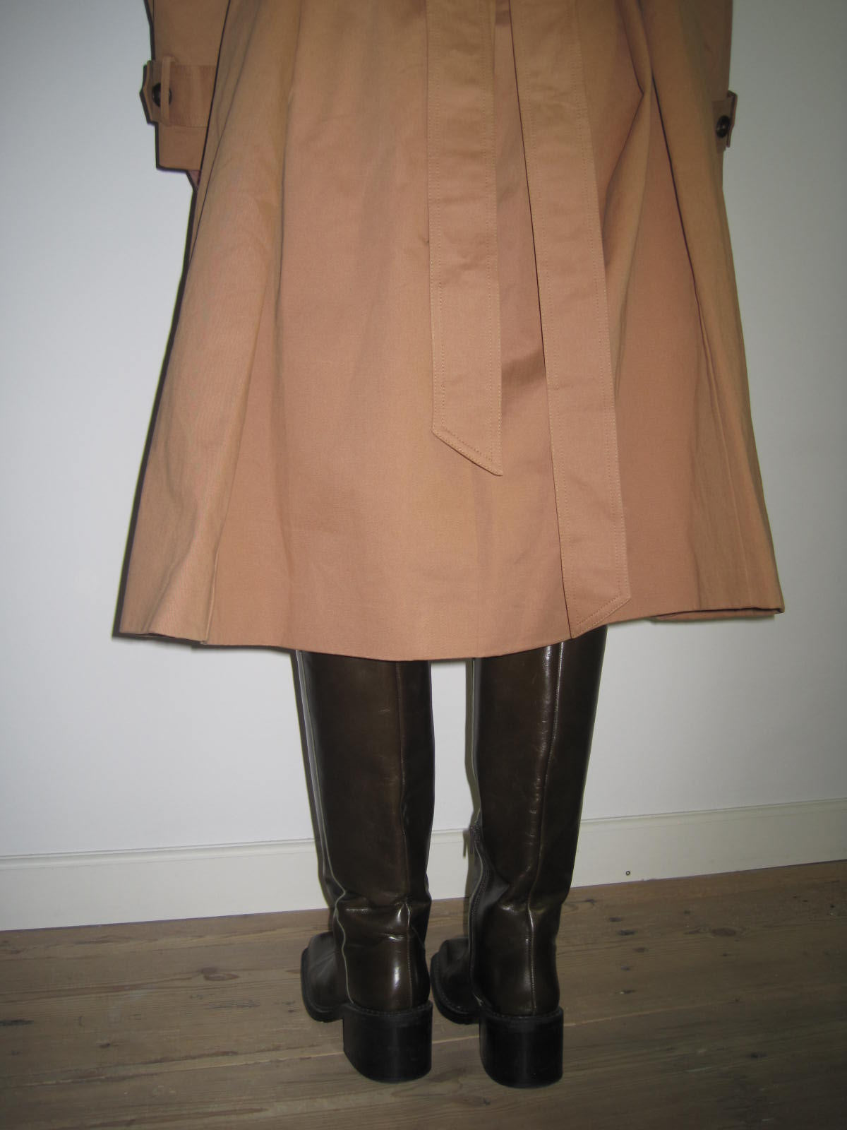 Nobodys Child Trench Coat with Detachable Cape