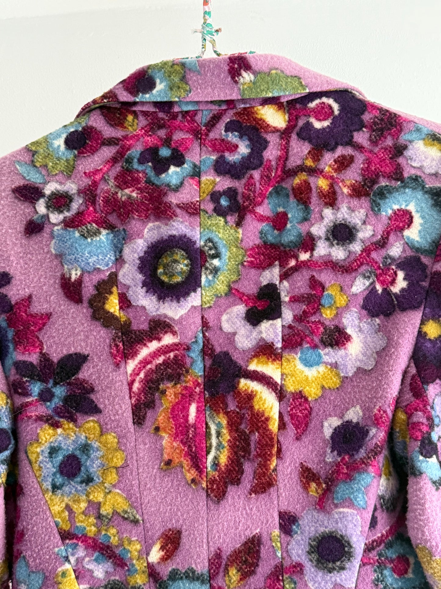 Vintage Rare Ungaro Paris Blazer with Flower Motif
