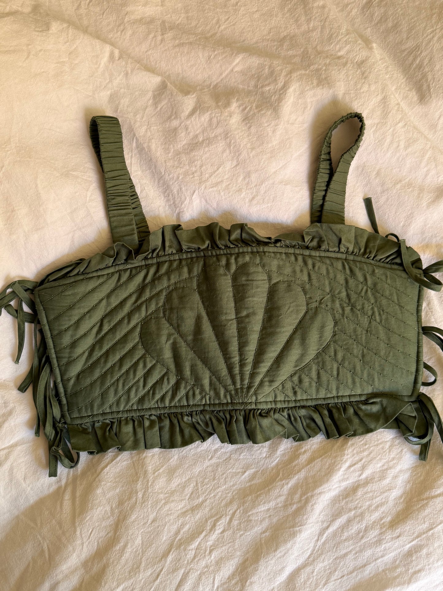 Sea New York Green Shell Top