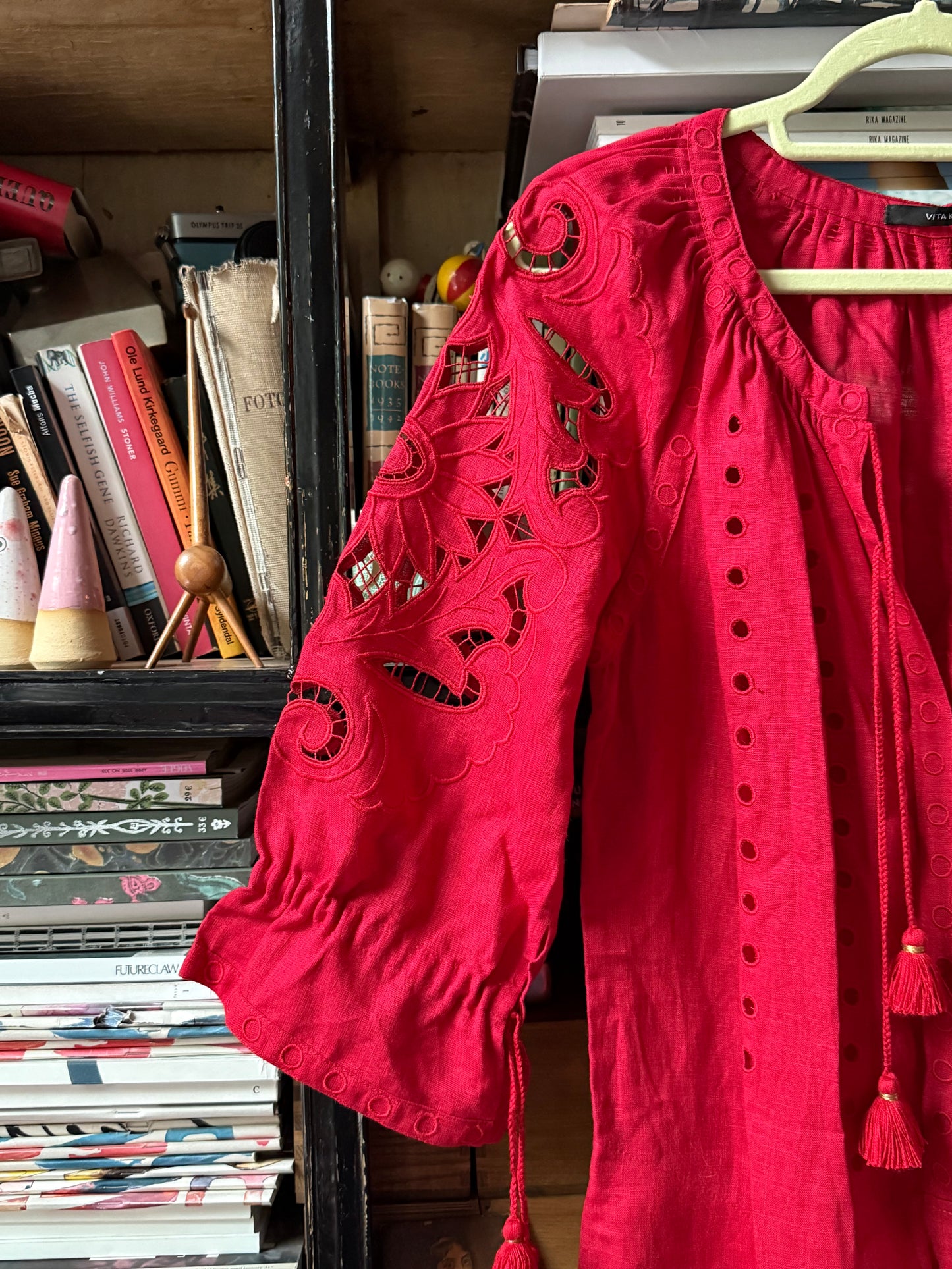 Vita Kin Red Tassel Jumpsuit