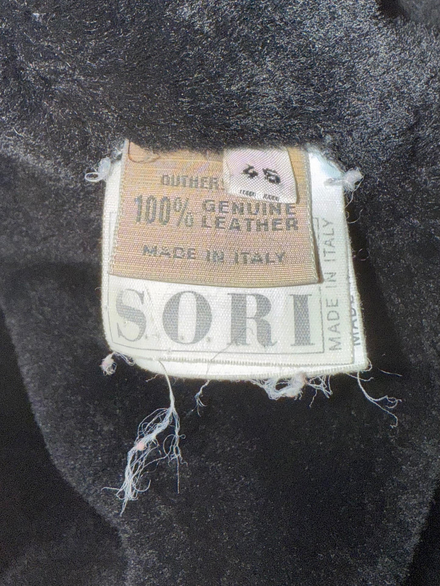 Rare Vintage Elisa Sori Quilted Coat with Soft Faux Shearling