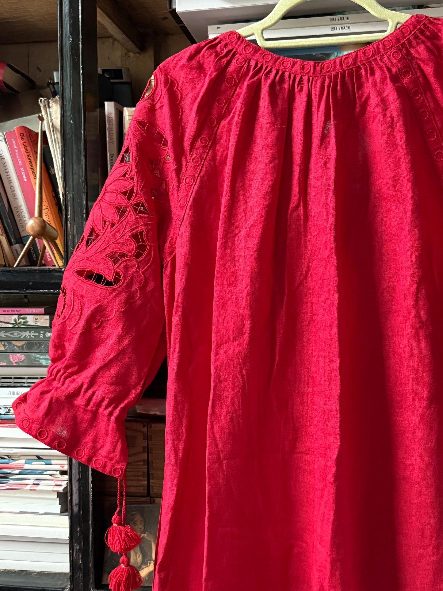 Vita Kin Red Tassel Jumpsuit