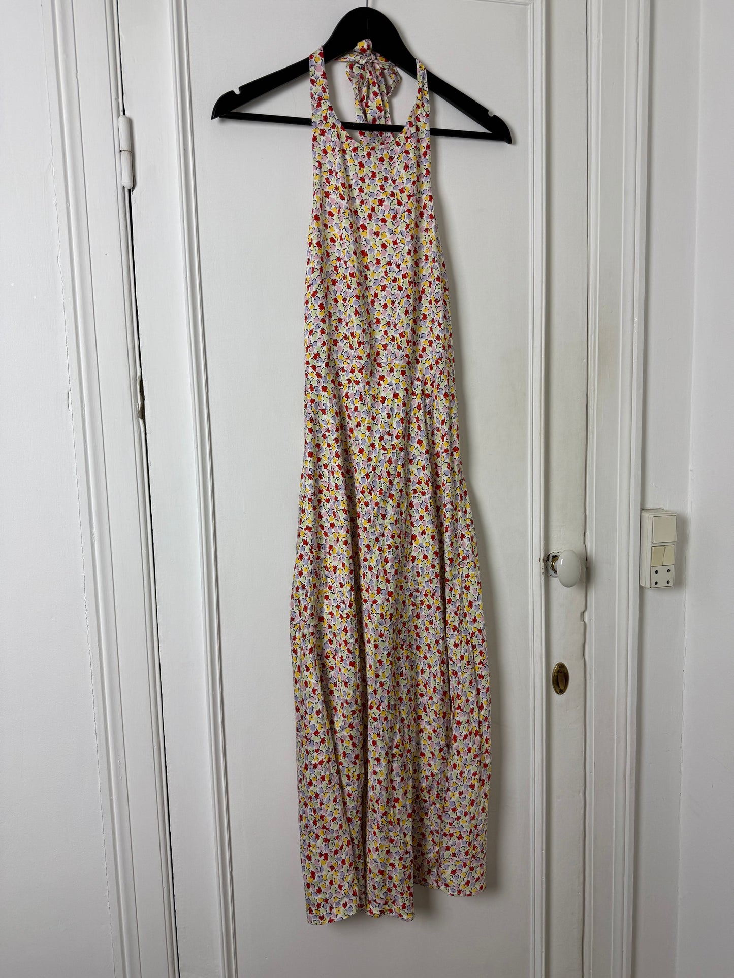 Rouge Maxi Flower Dress