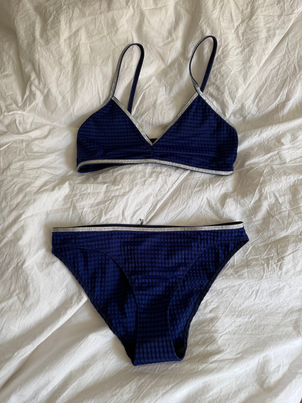 Lingerie Set in Navy Blue