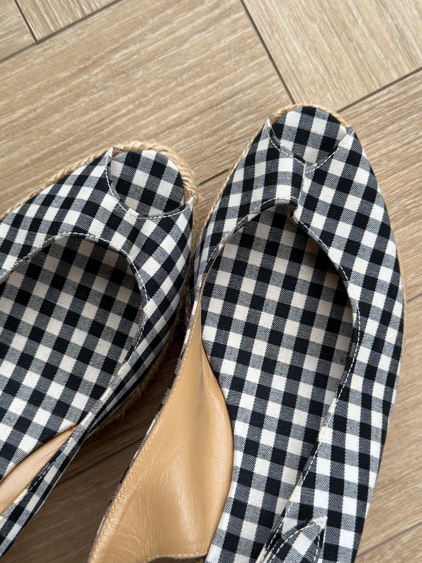 Christian Louboutin Espadrillas in Black and White