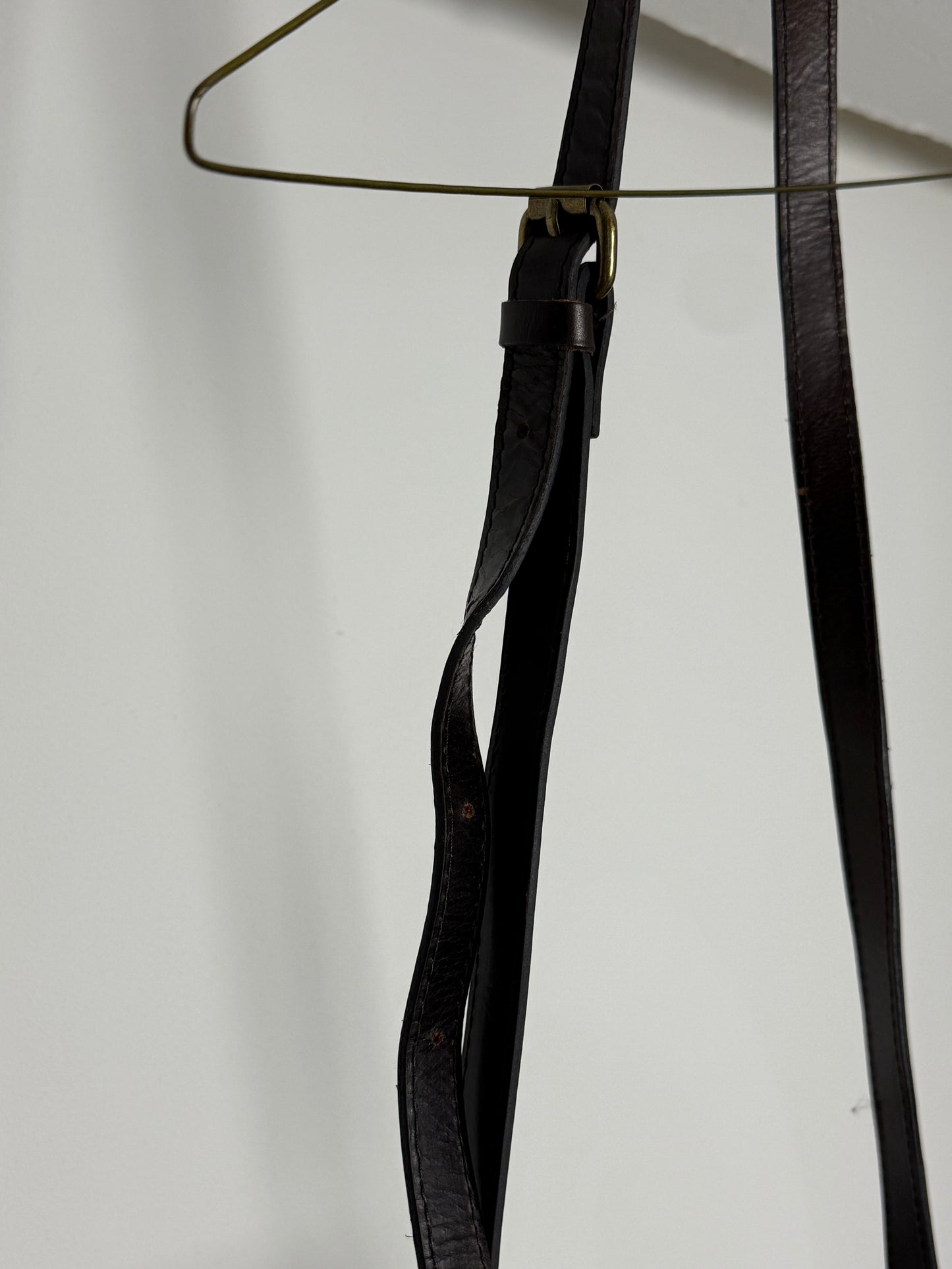 Vintage Patricia Nash Crossbody Bag in Laser Cut Sherpa with Pom Pom Detail