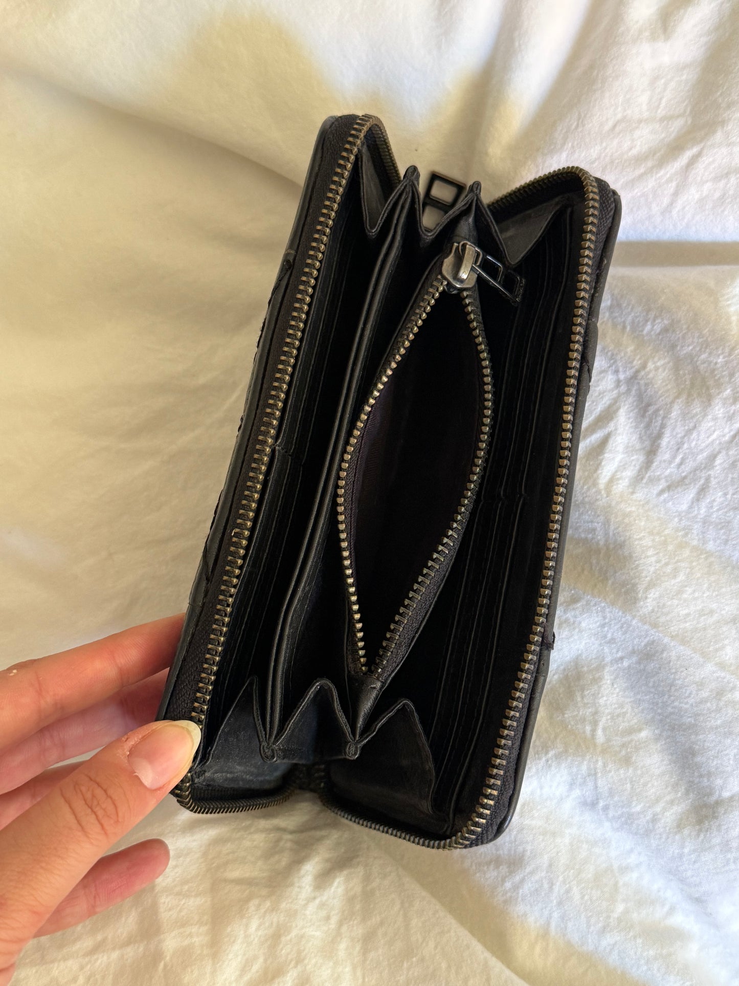Zadig&Voltaire Black Leather Wallet
