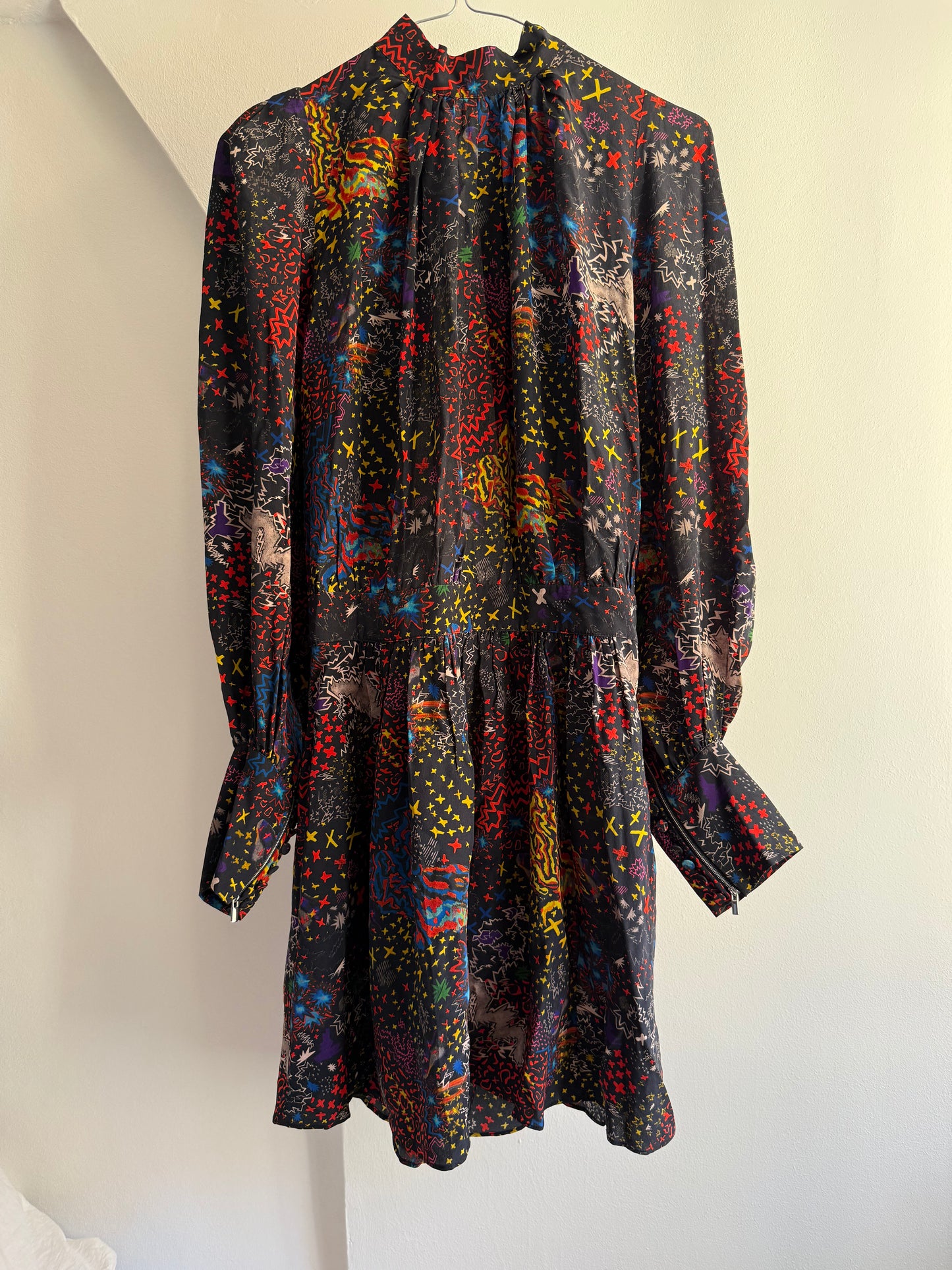 Zadig & Voltaire Printed Dress with Open Back