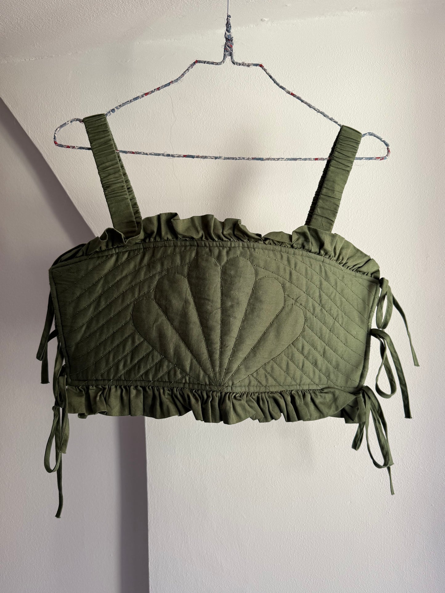 Sea New York Green Shell Top