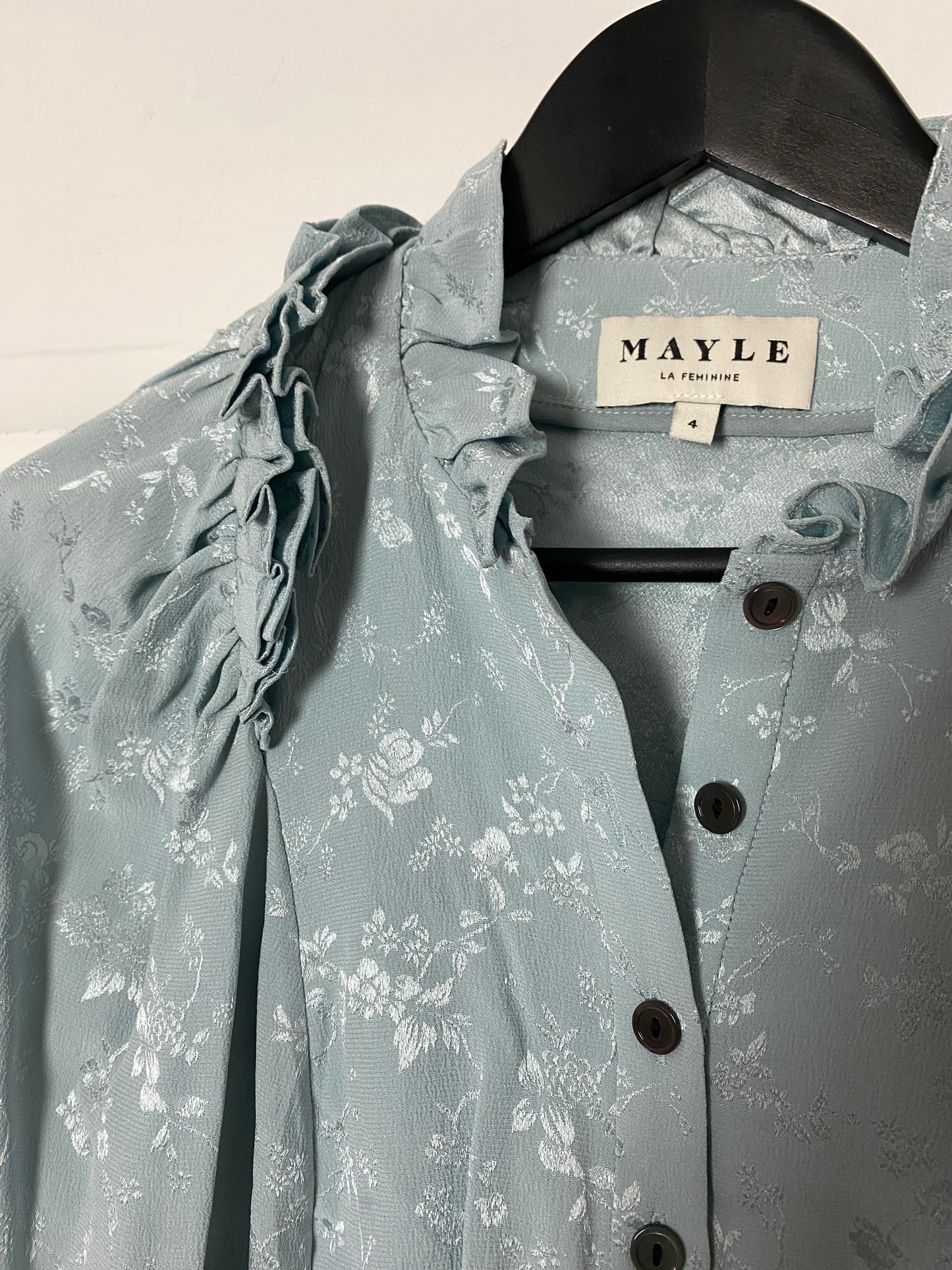 MAYLE Shirt With Flower Motives