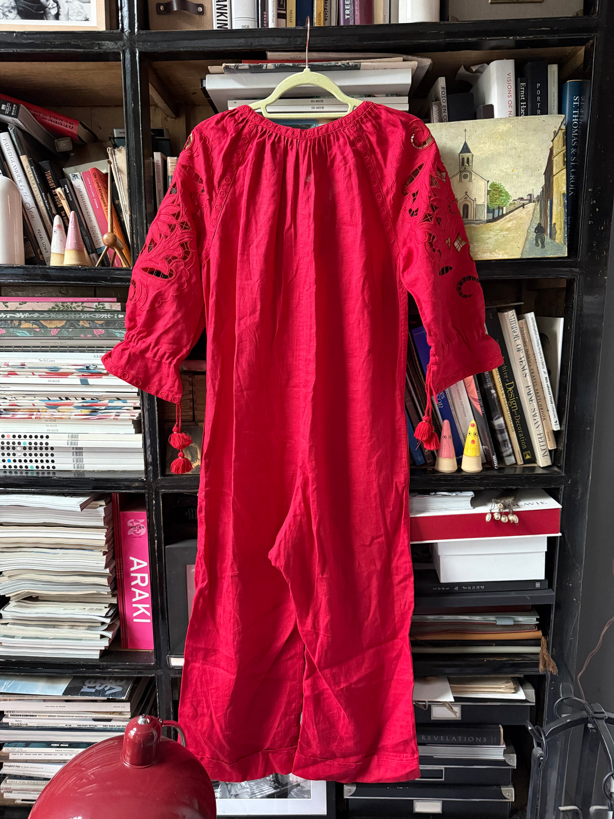 Vita Kin Red Tassel Jumpsuit