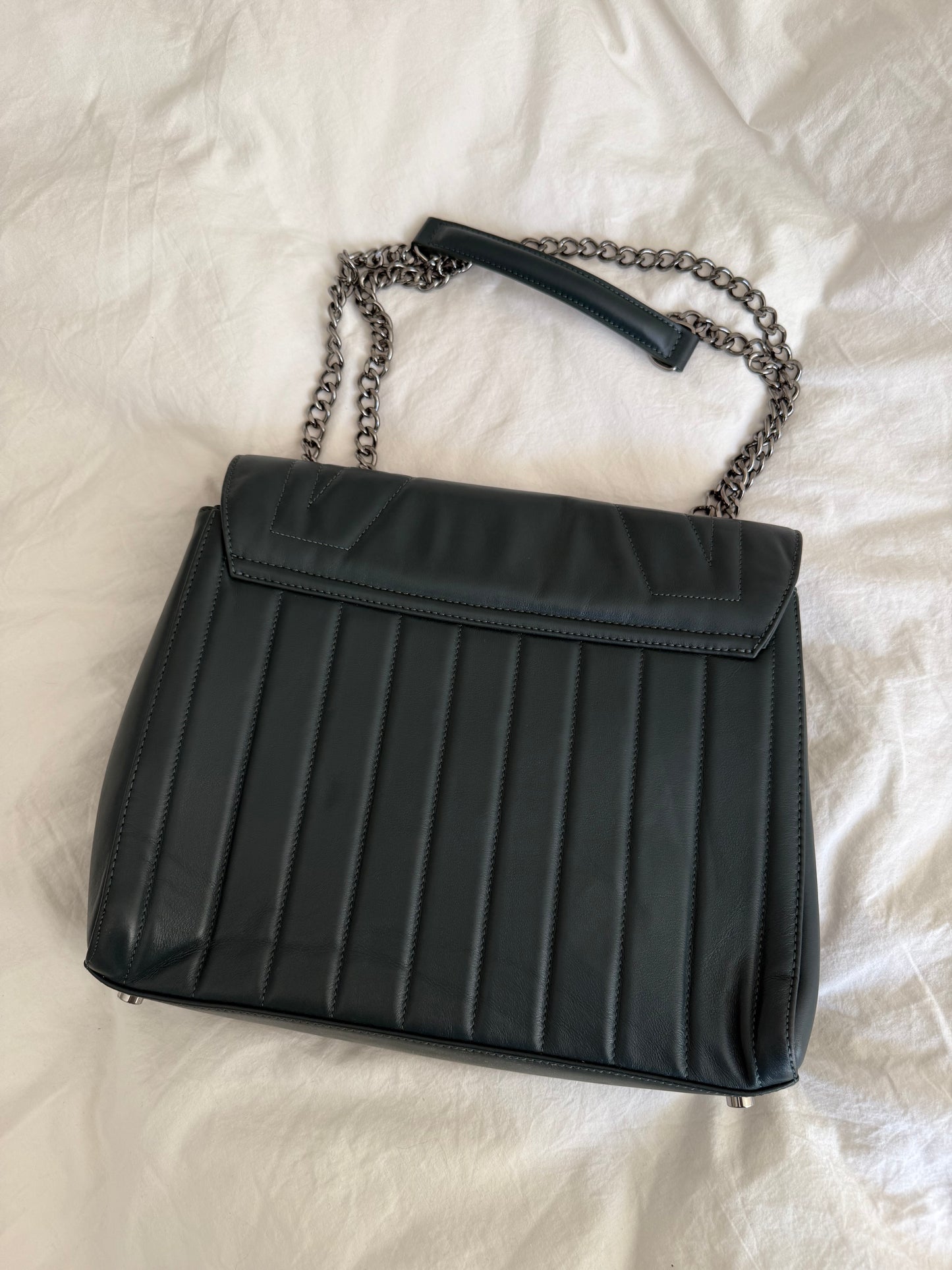 Marcell Von Berlin Teal Crossbody/Shoulder Bag