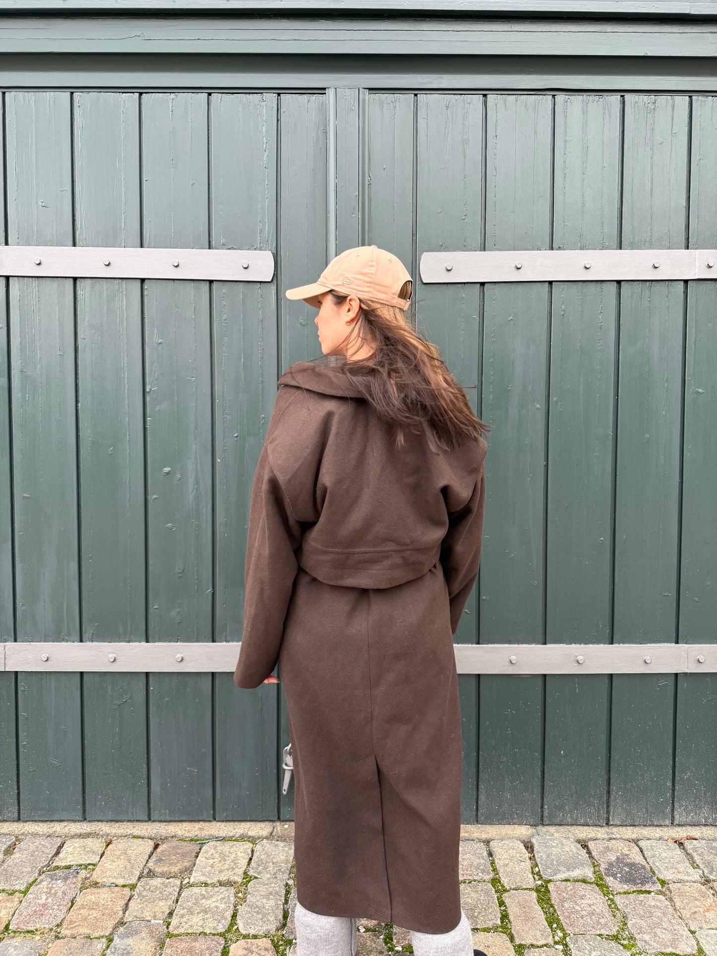 Gestuz Brown 2 Pieces Trenchcoat