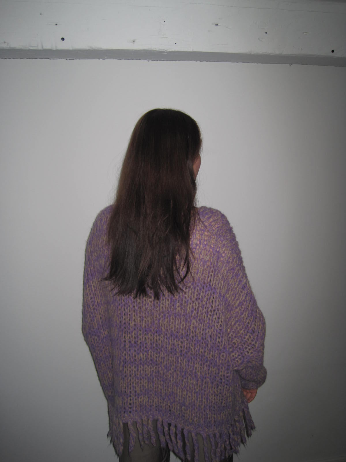 Vintage Purple Mohair Blend Sweater