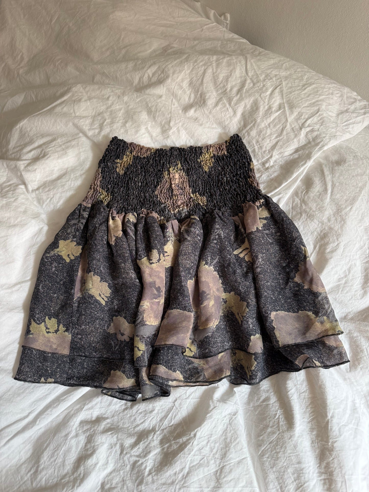 Graumann Mini Silk Skirt