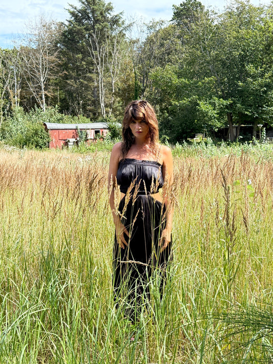 Maje Black Maxi Dress